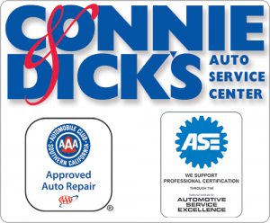 Auto repair logo - Connie & Dick's Service Center in Claremont, CA