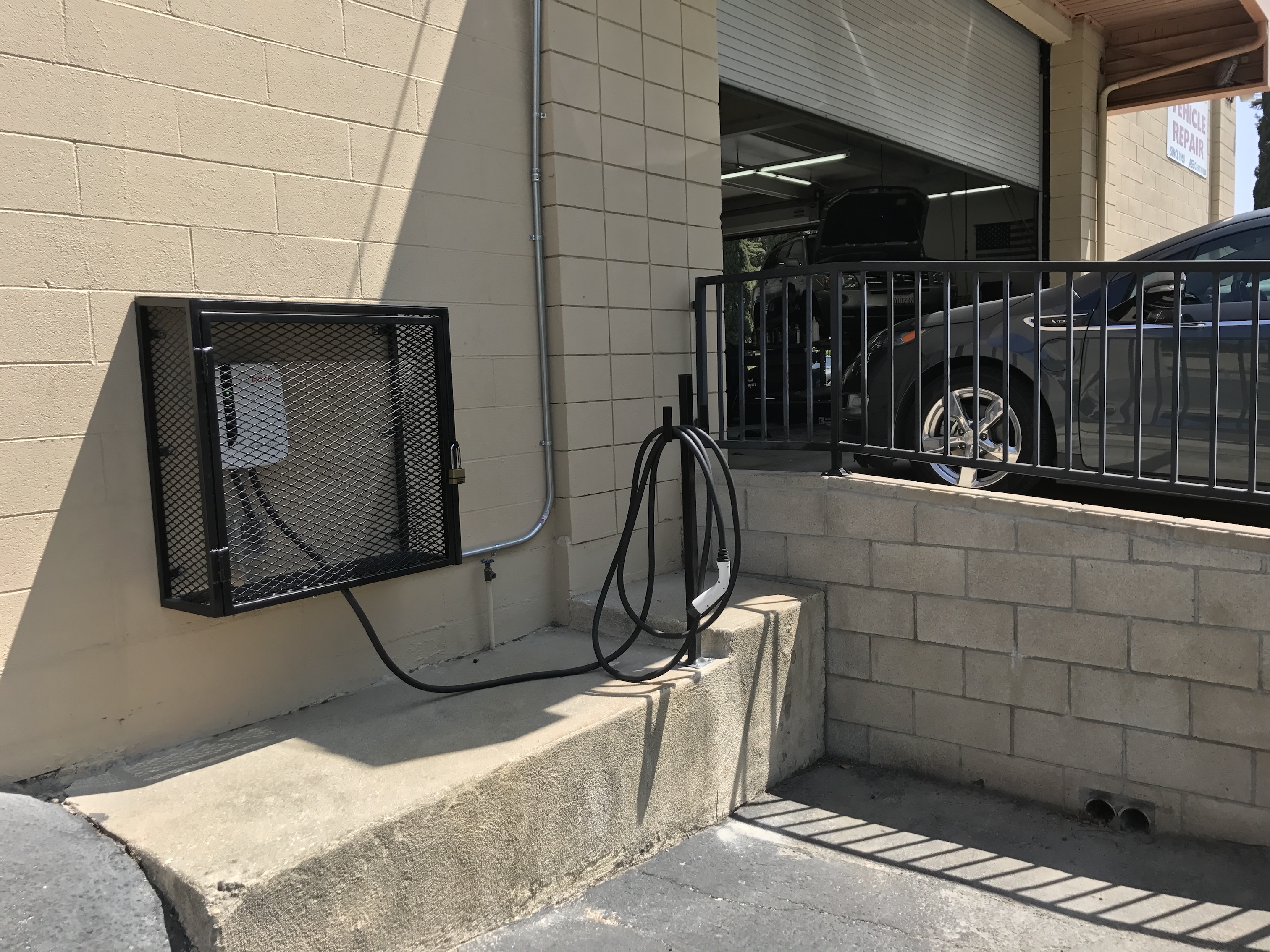 Level II 9.6kW Electric Vehicle Charger @ Connie & Dick's Service Center